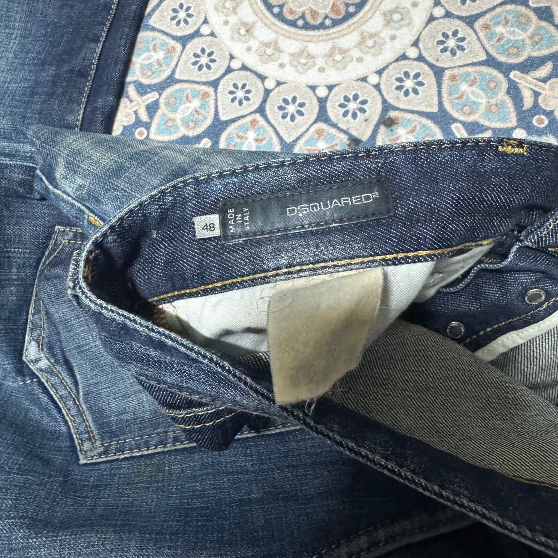 디스퀘어드 백포켓 바이커진48사이즈 상품이미지4