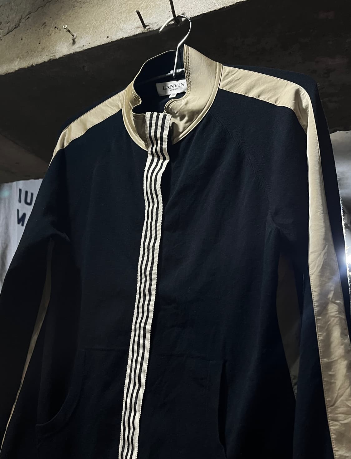 00s LANVIN 랑방 포인트 집업 자켓 40 상품이미지3