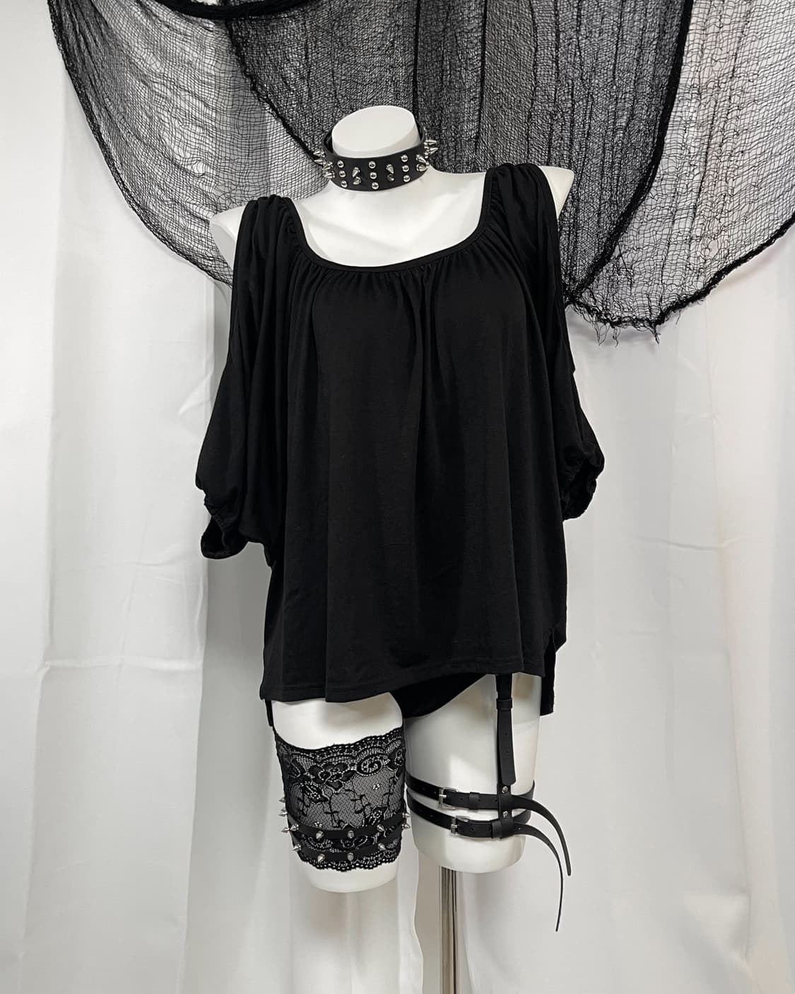 black detail t-shirt 상품이미지2