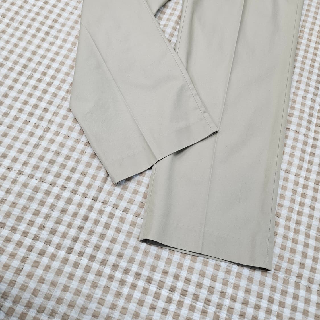 유니클로 와이드 면바지 남자32 상품이미지5