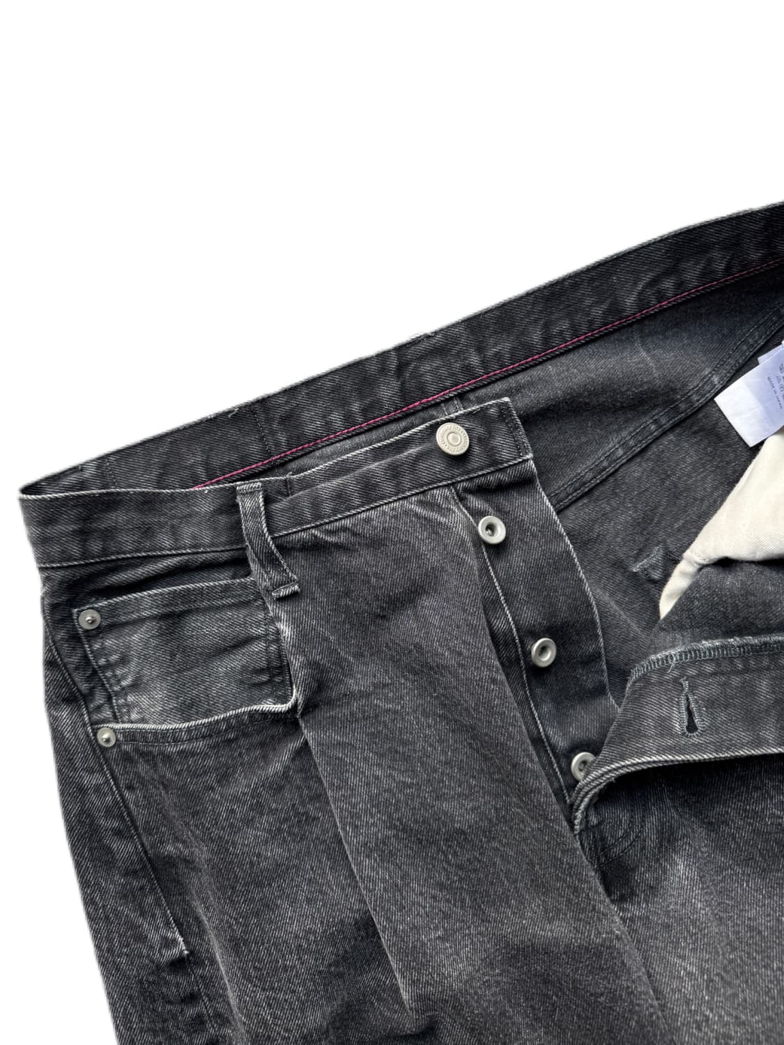 오디너리 핏츠 블랙 데님팬츠 30in(-32in) 상품이미지4