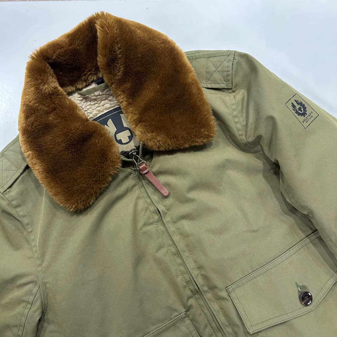 [46] BELSTAFF 벨스토프 데이비드 베컴 B-10 퍼자켓 A371 상품이미지3