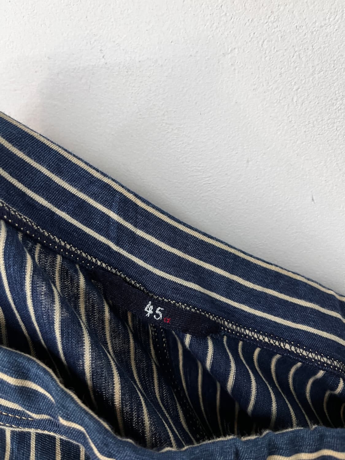45rpm 인디고 스트라이프 팬츠 상품이미지9