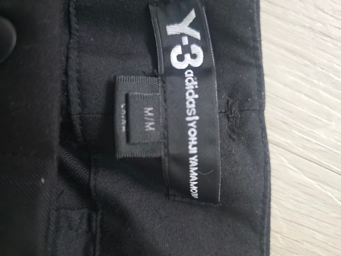 Y-3 요지야마모토 아디다스 조거팬츠 블랙 스트랩 디테일 M(32) 상품이미지5
