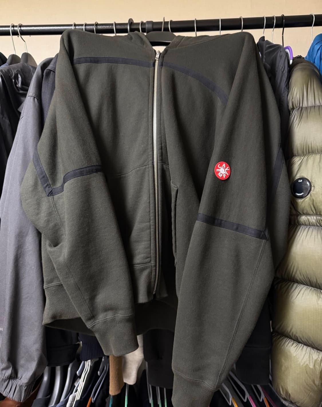 카브엠트 테이프드 컷 후드집업 L 상품이미지4