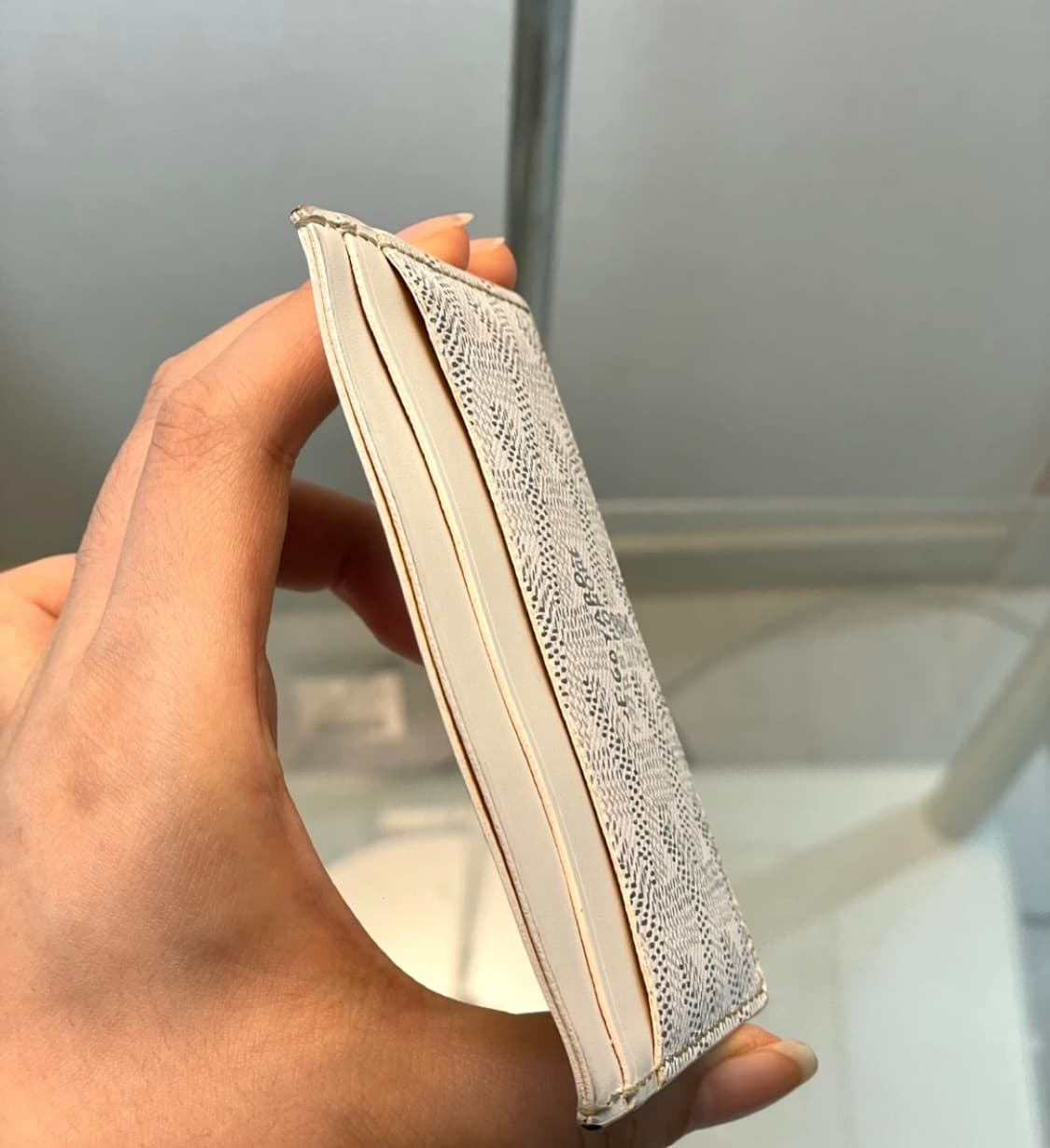 고야드 생 쉴피스 카드지갑 화이트 상품이미지5