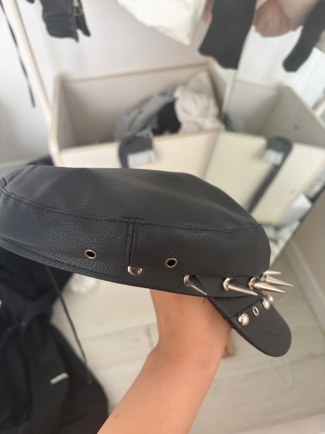 펑크 고딕 모자  상품이미지3