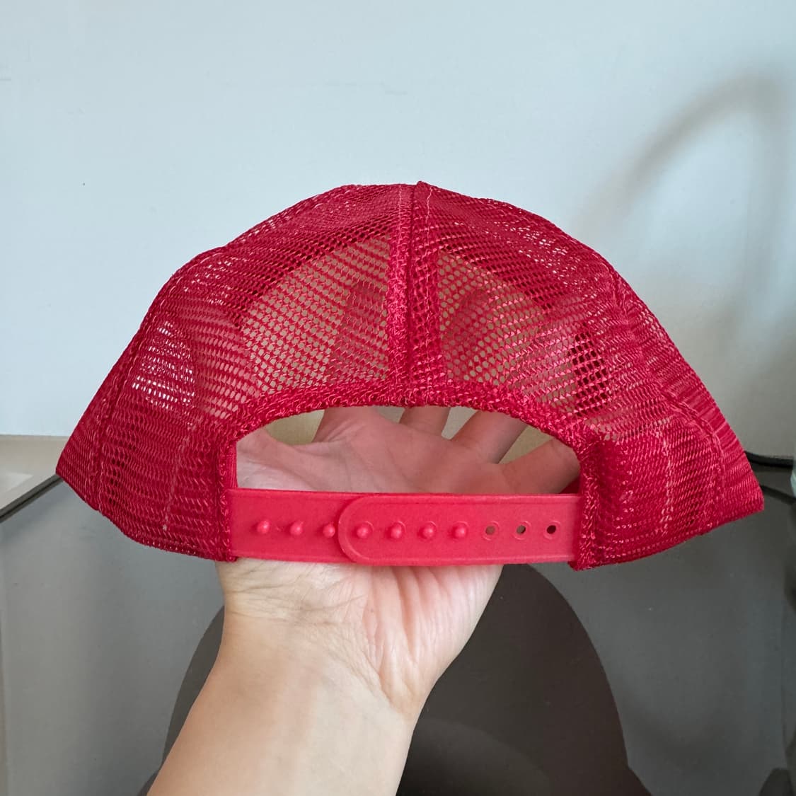 USA 레드 Shad vintage cap 메쉬캡 빈티지모자 볼캡 상품이미지5