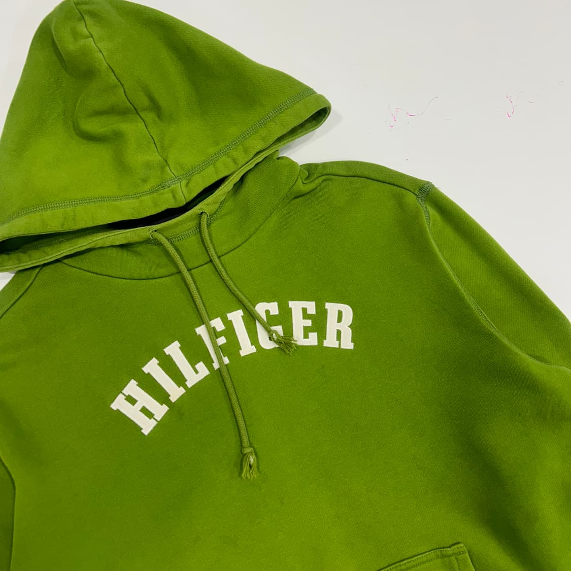 Tommy hilfiger 타미힐피거 올리브그린 후드티  상품이미지4