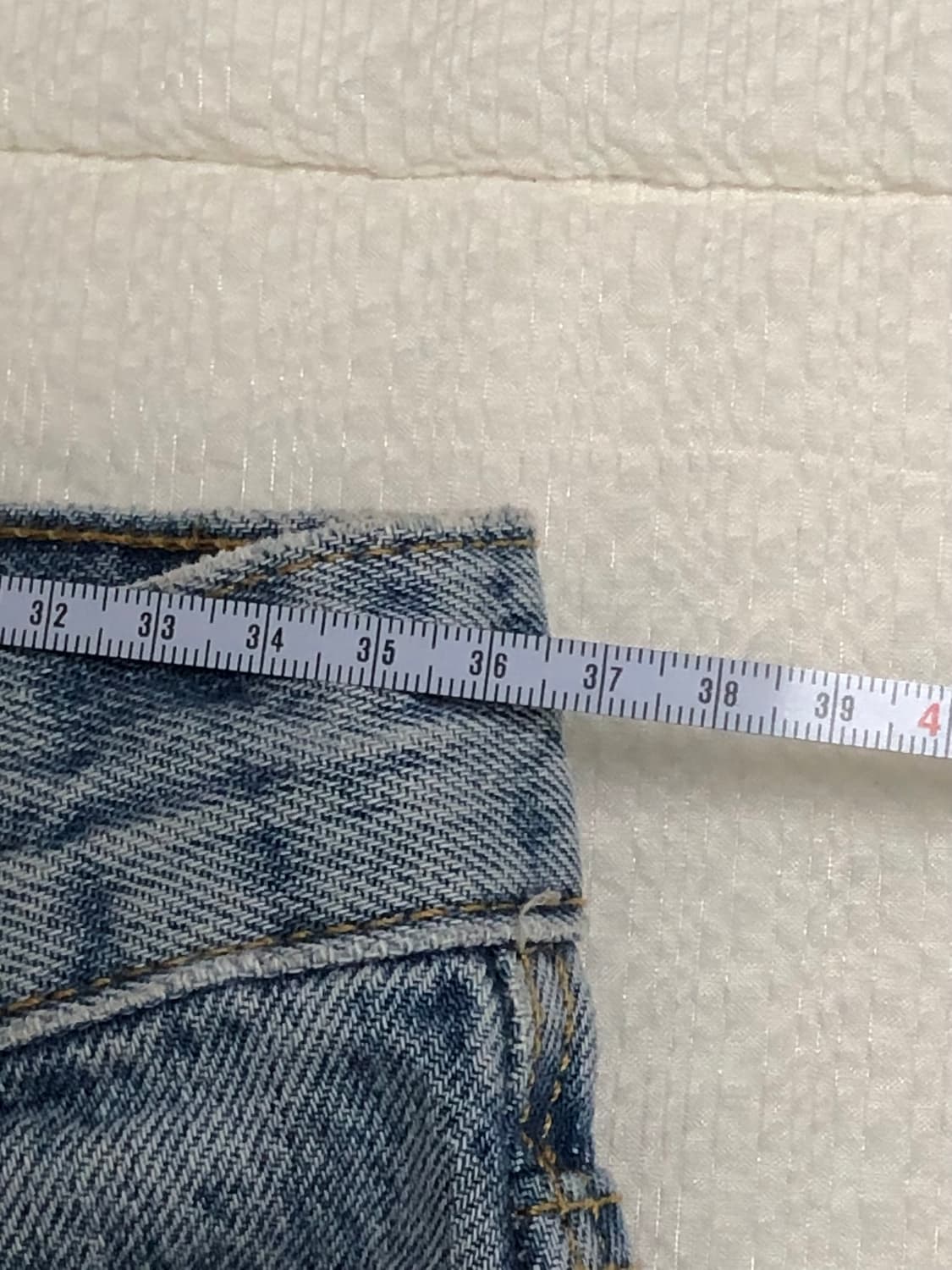 [새상품] 자라 연청 데님 팬츠 상품이미지5