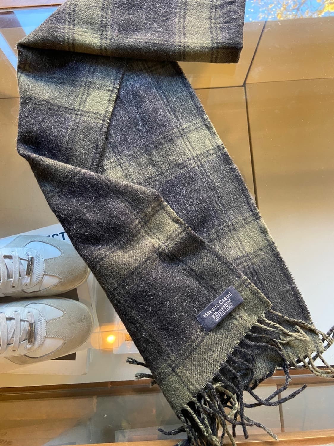 마에스트로 캐시미어 머플러 상품이미지4