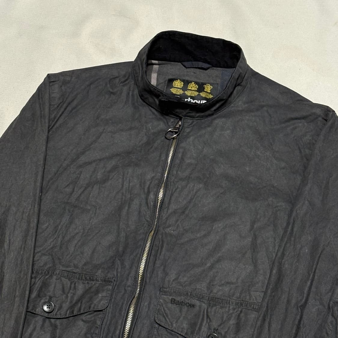 L 바버 왁스 코튼 자켓 상품이미지1