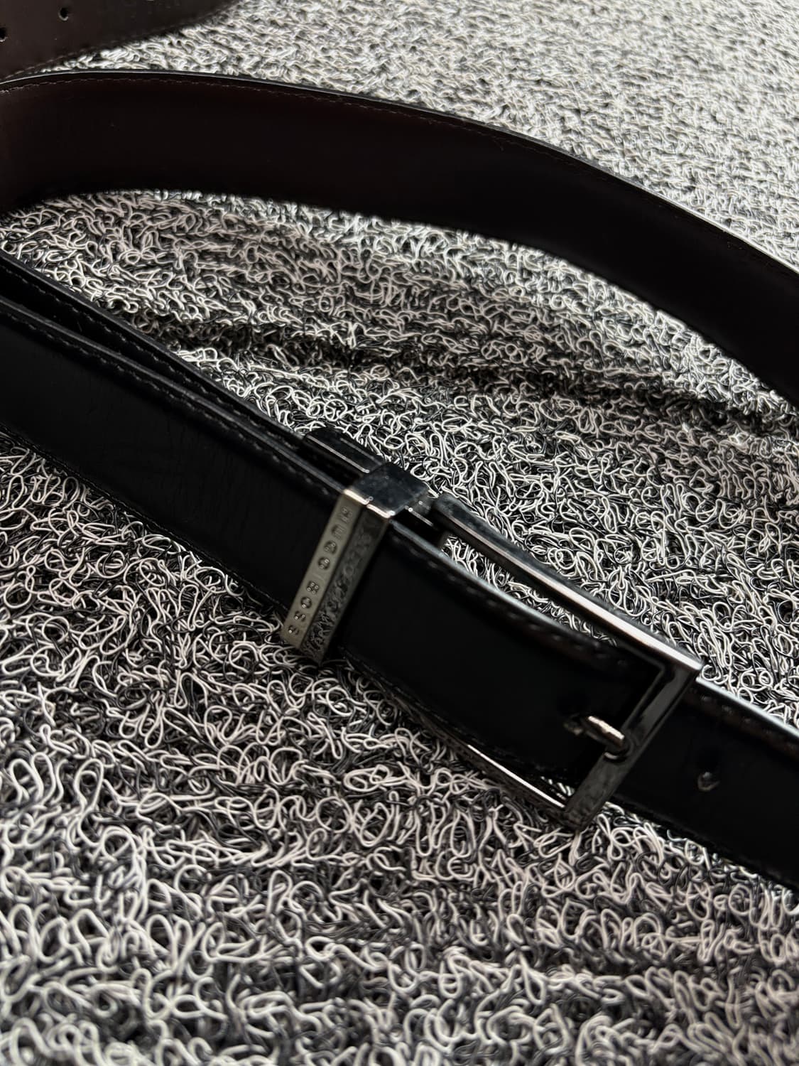 휴고 보스 시그니처 레더 벨트 3609 상품이미지4