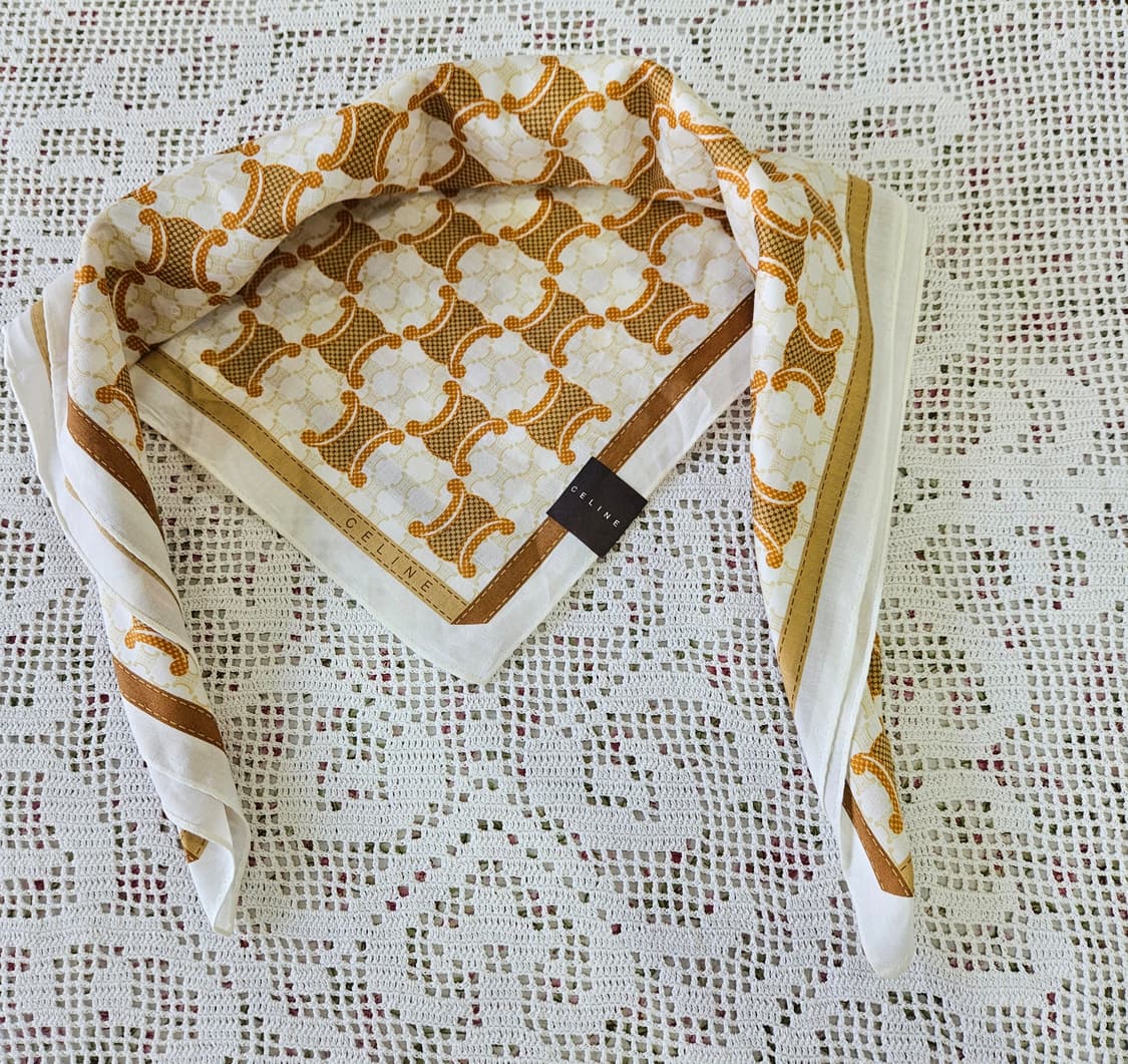 셀린느 마카담 패턴 손수건 57ㅡ57 상품이미지1