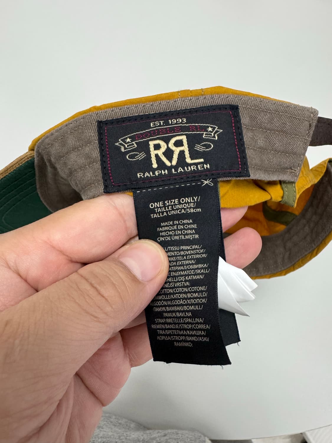 더블알엘 오일클로스 볼캡 상품이미지6