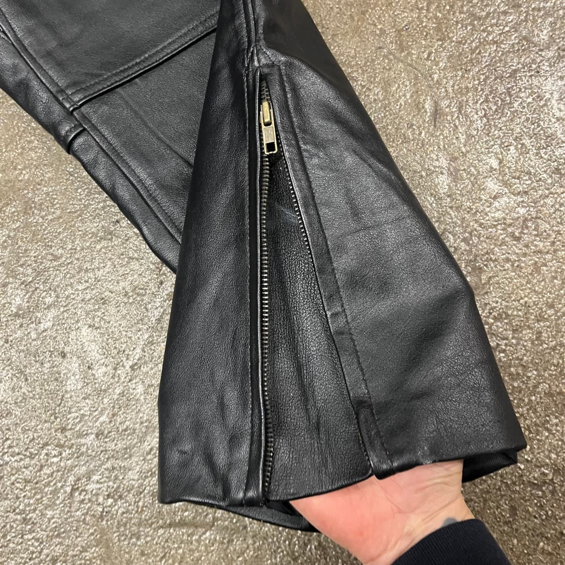 빈티지 소가죽 레더 팬츠 (31“) 상품이미지5