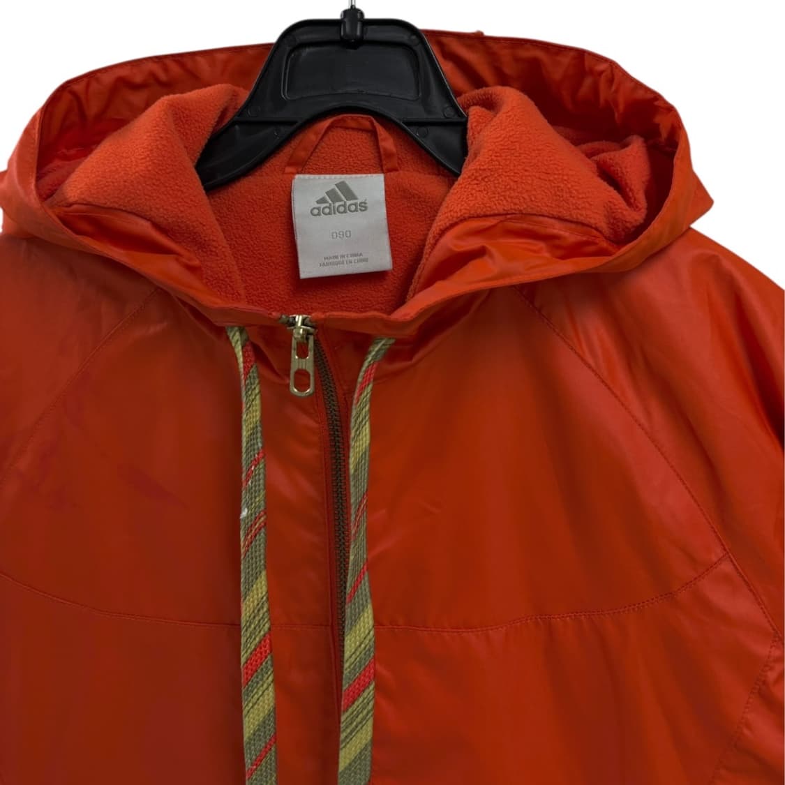 아디다스 우먼 내피 후드 바람막이 상품이미지2