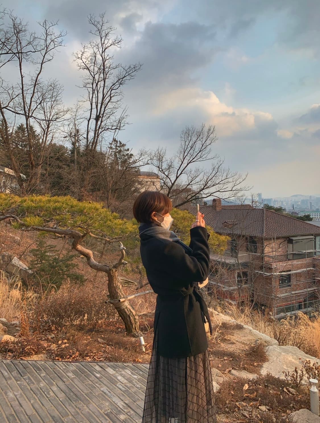 Understaing 블랙 루즈핏 울자켓 상품이미지6