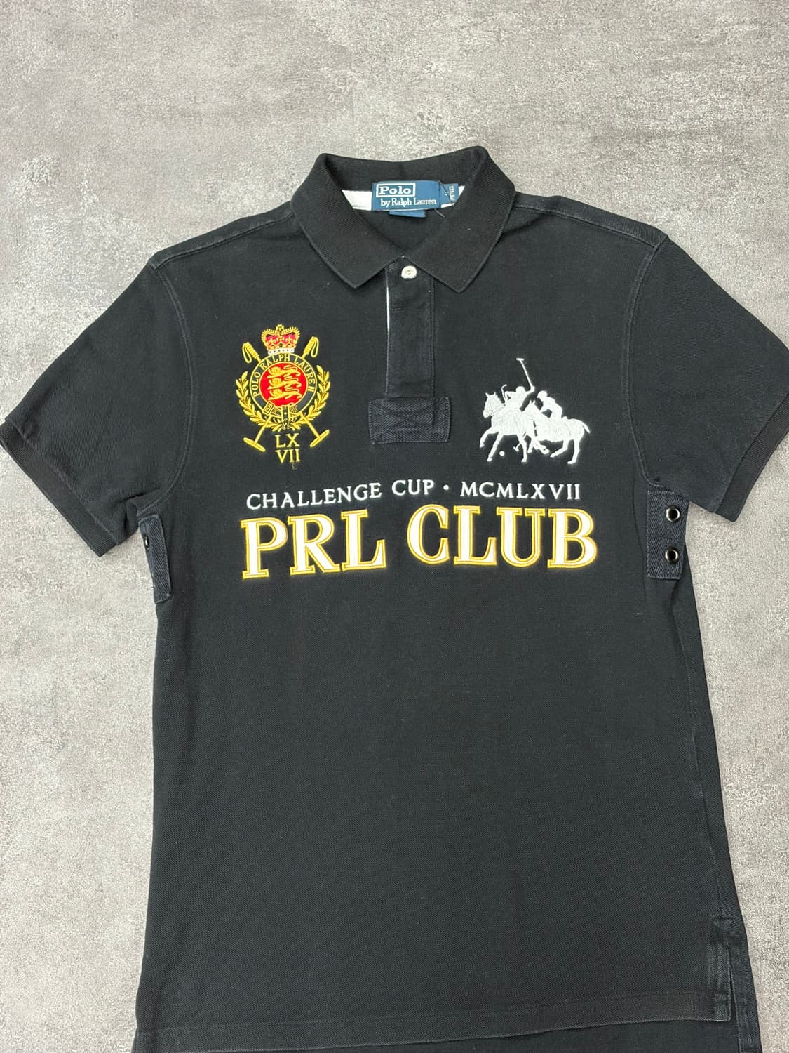 폴로 랄프로렌 빅포니 반팔 카라티 블랙 PRL CLUB 상품이미지2