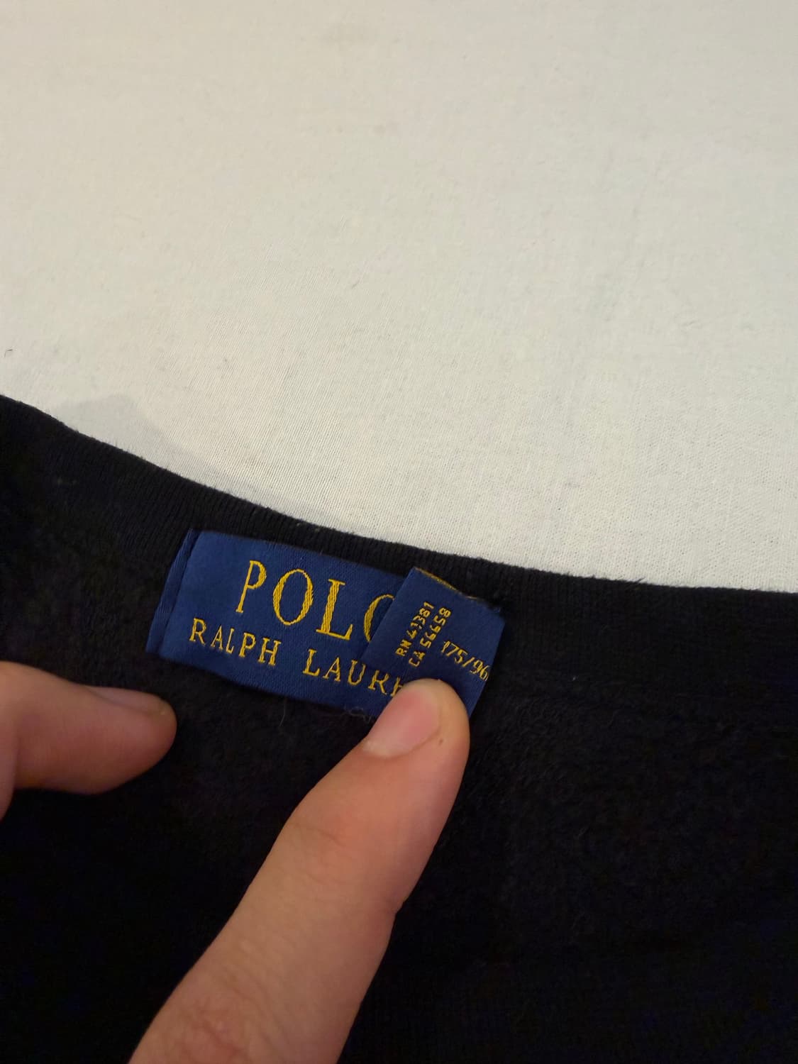 폴로 랄프로렌 맨투맨 스웻셔츠 블랙 상품이미지3