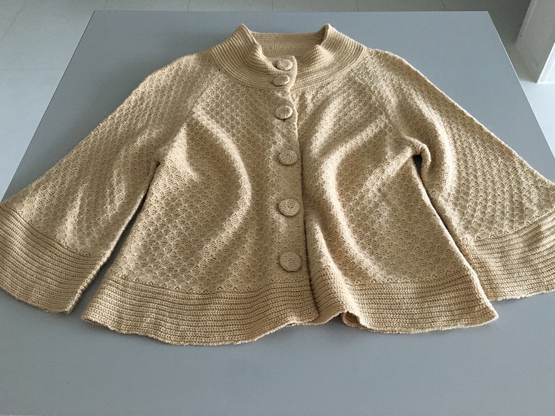 knit cape cardigan 상품이미지4