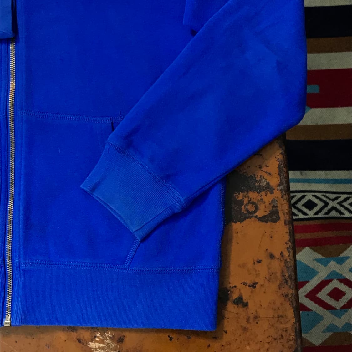 폴로랄프로렌 블루 기모 후드집업 여성 55 66 사이즈 상품이미지4