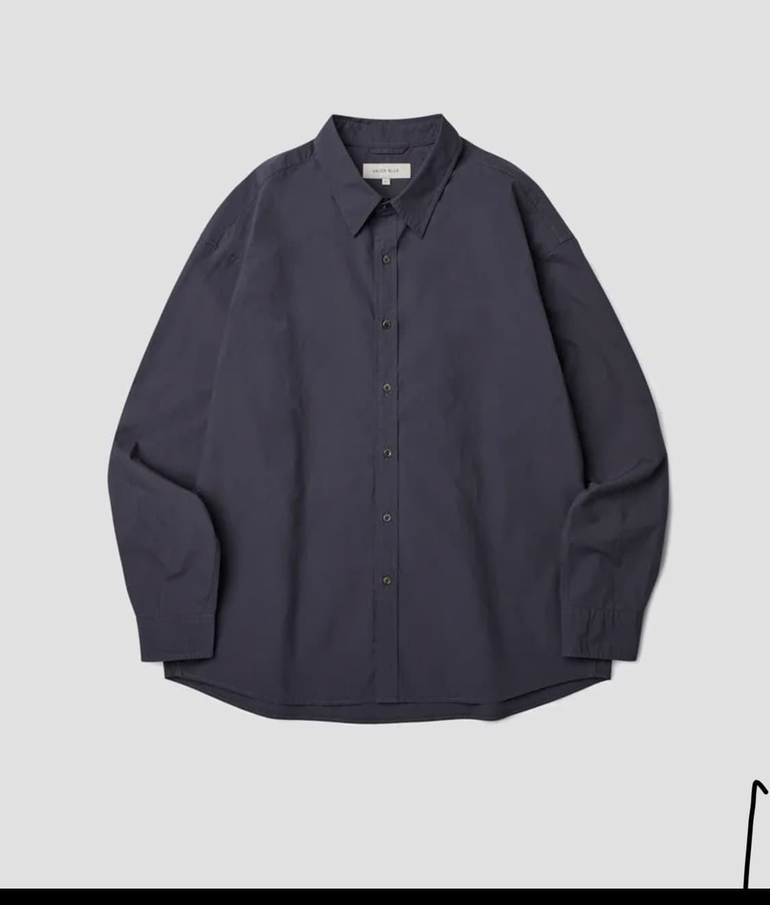 유니온블루 LAUNDRY SHIRT (PURPLE GRAY) 상품이미지1