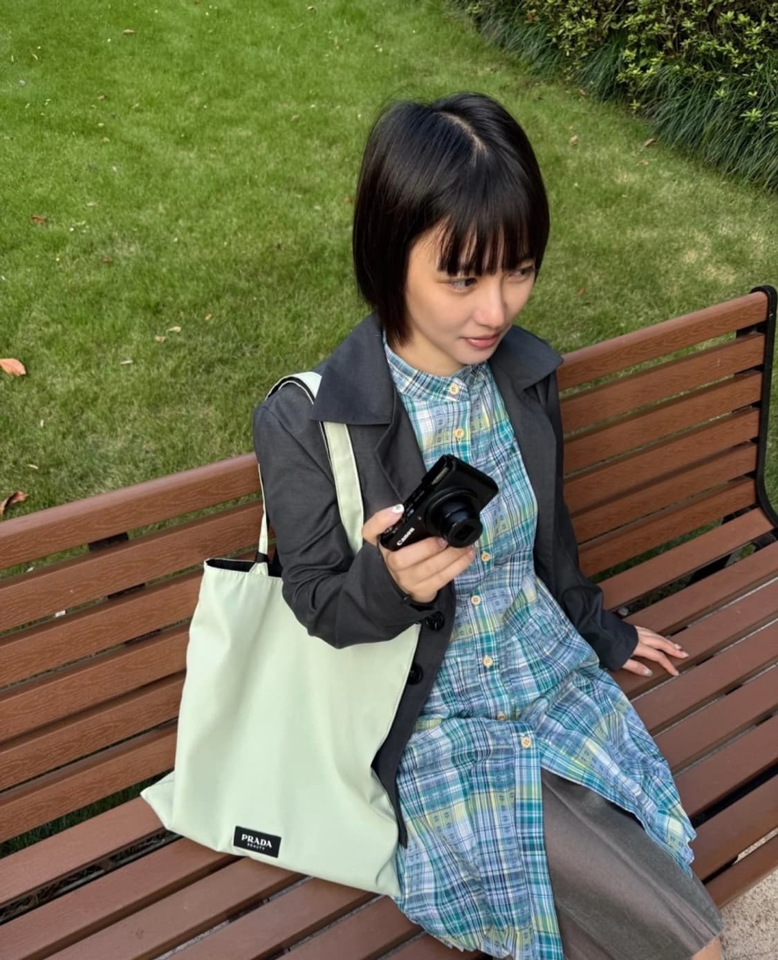 프라다뷰티 양면 에코백 & 파우치 세트 상품이미지5