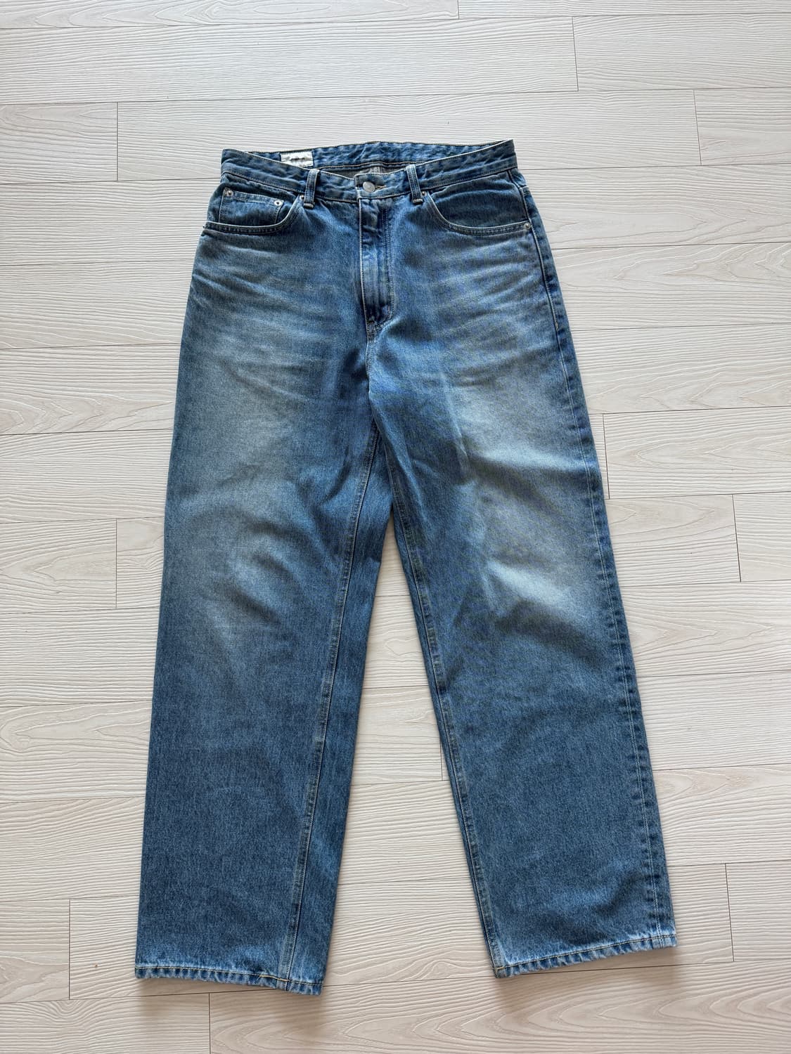  인더로우 5PK WIDE TAPERED DENIM PANTS 2사이즈 상품이미지2