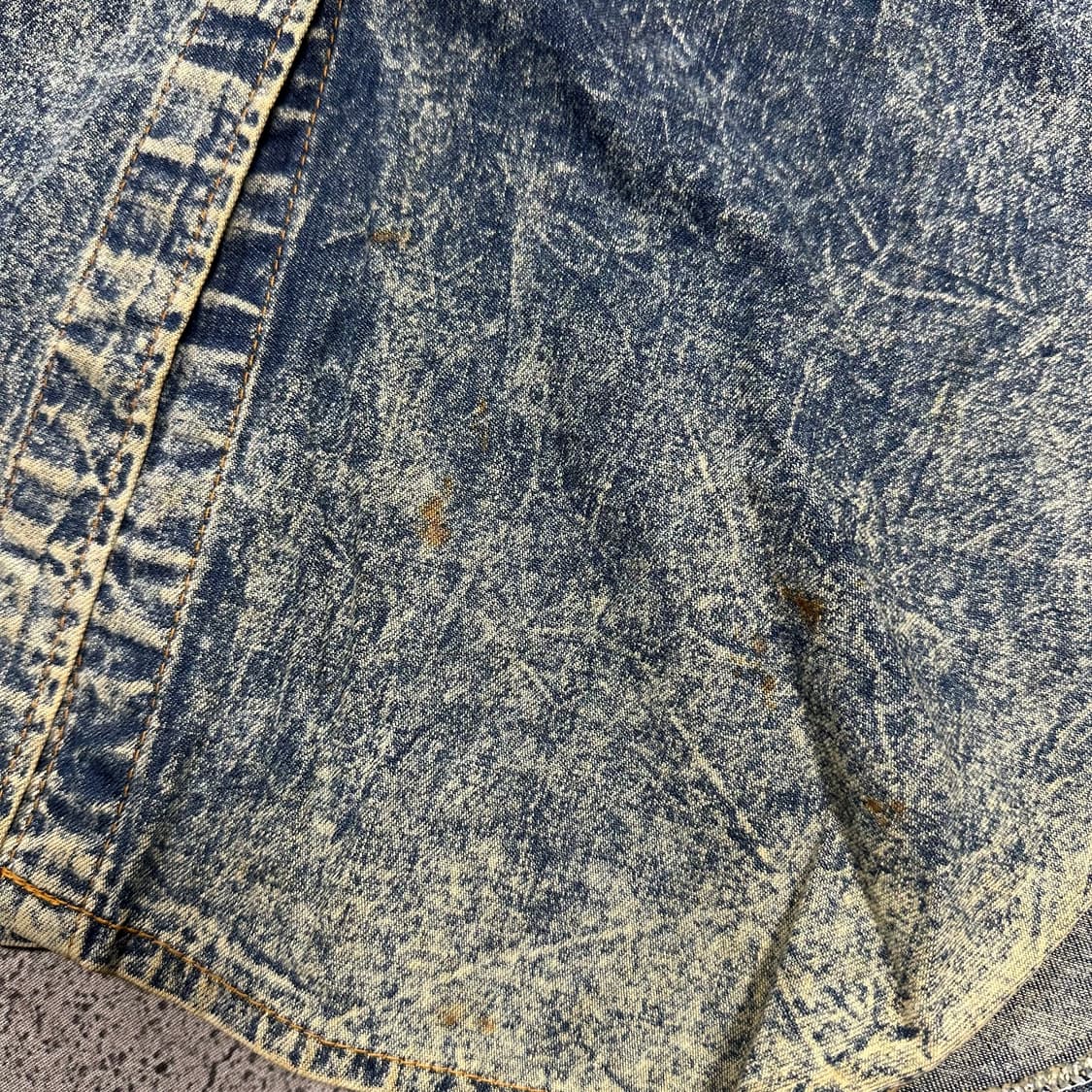 ✨ (바배) 워시드 돌청 데님 셔츠  상품이미지4