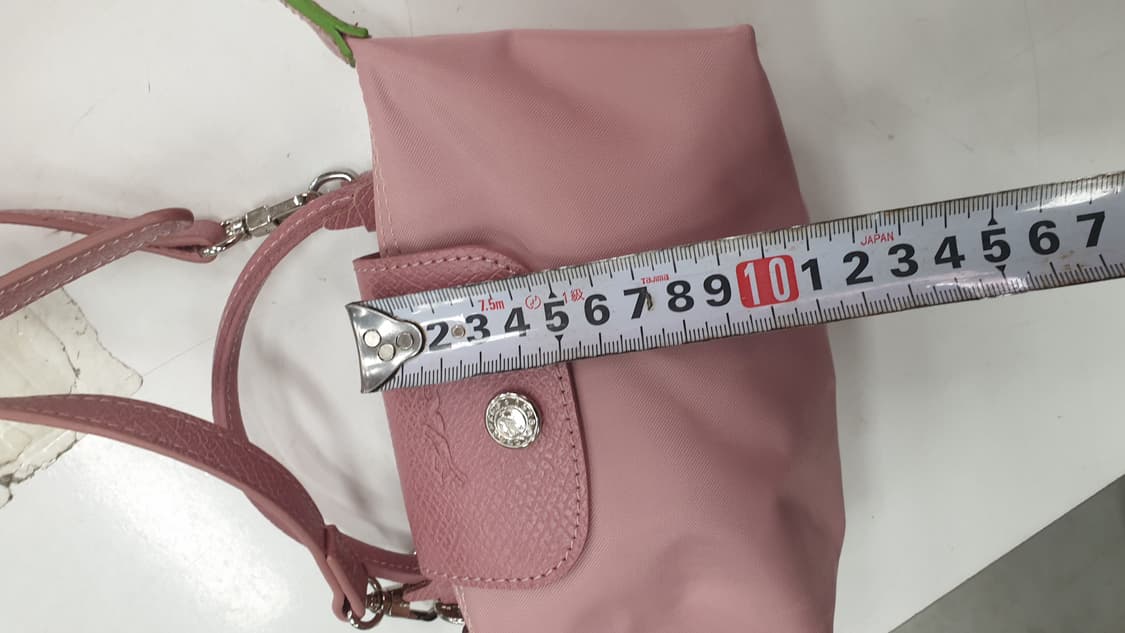 롱샴 르 플리아쥬 미니 핑크 크로스백 상품이미지4