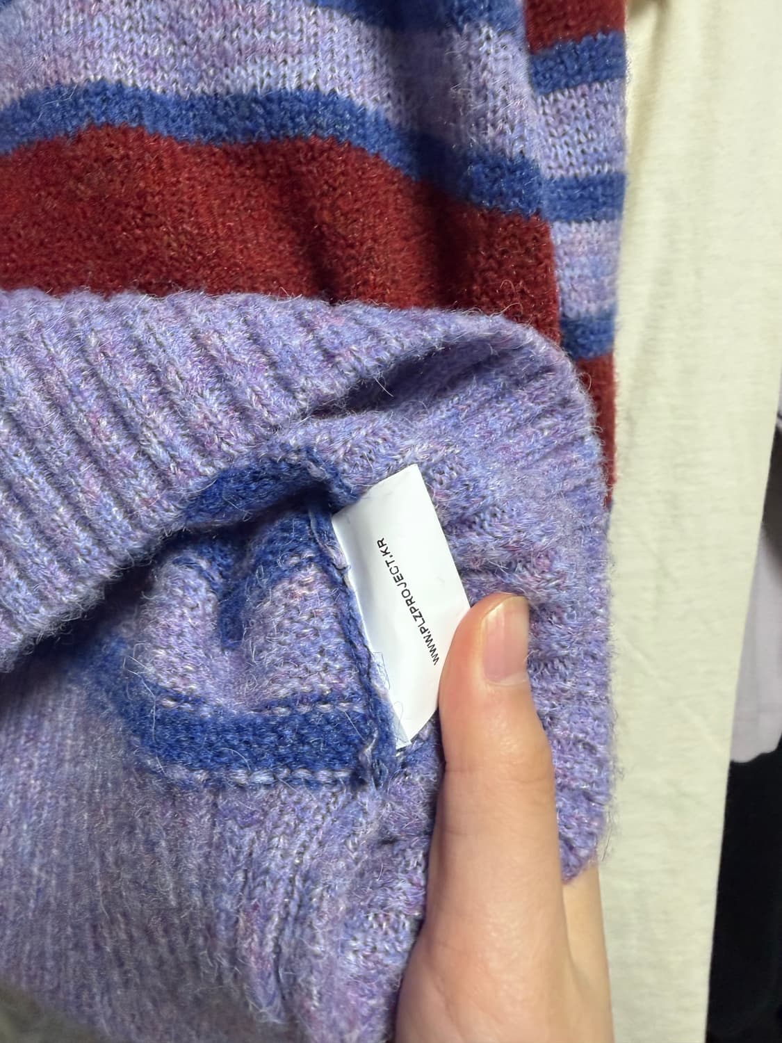 플리즈 프로젝트 니트 상품이미지2