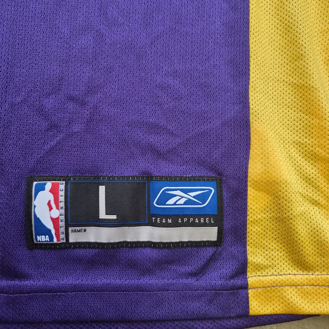 L) 빈티지 리복 LA 레이커스 코비브라이언트 져지 NBA 유니폼 상품이미지4
