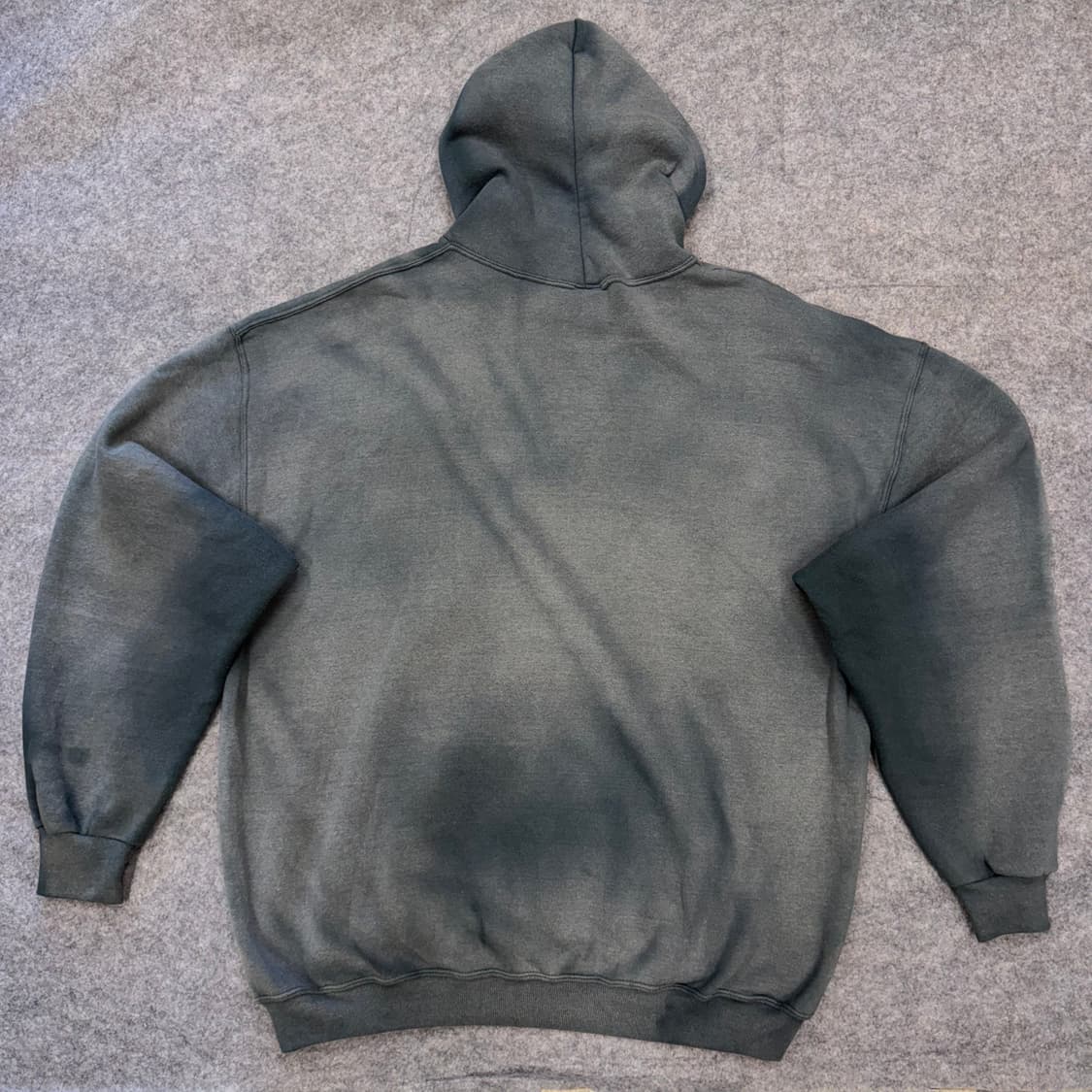 90s Vintage Russell Sun Faded Hoodie 상품이미지2