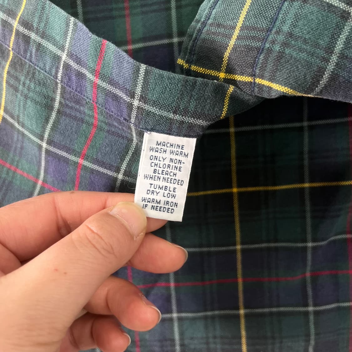 100 폴로랄프로렌 빈티지 체크 셔츠 상품이미지7