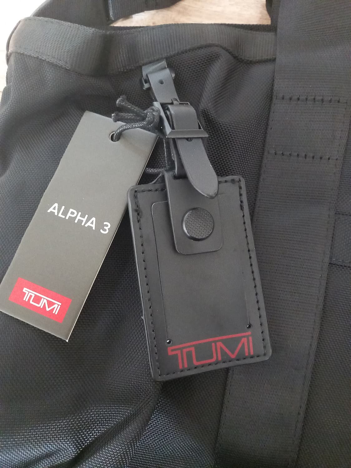 투미 TUMI  알파3 블랙 토트백 새상품 50*35*23 상품이미지2