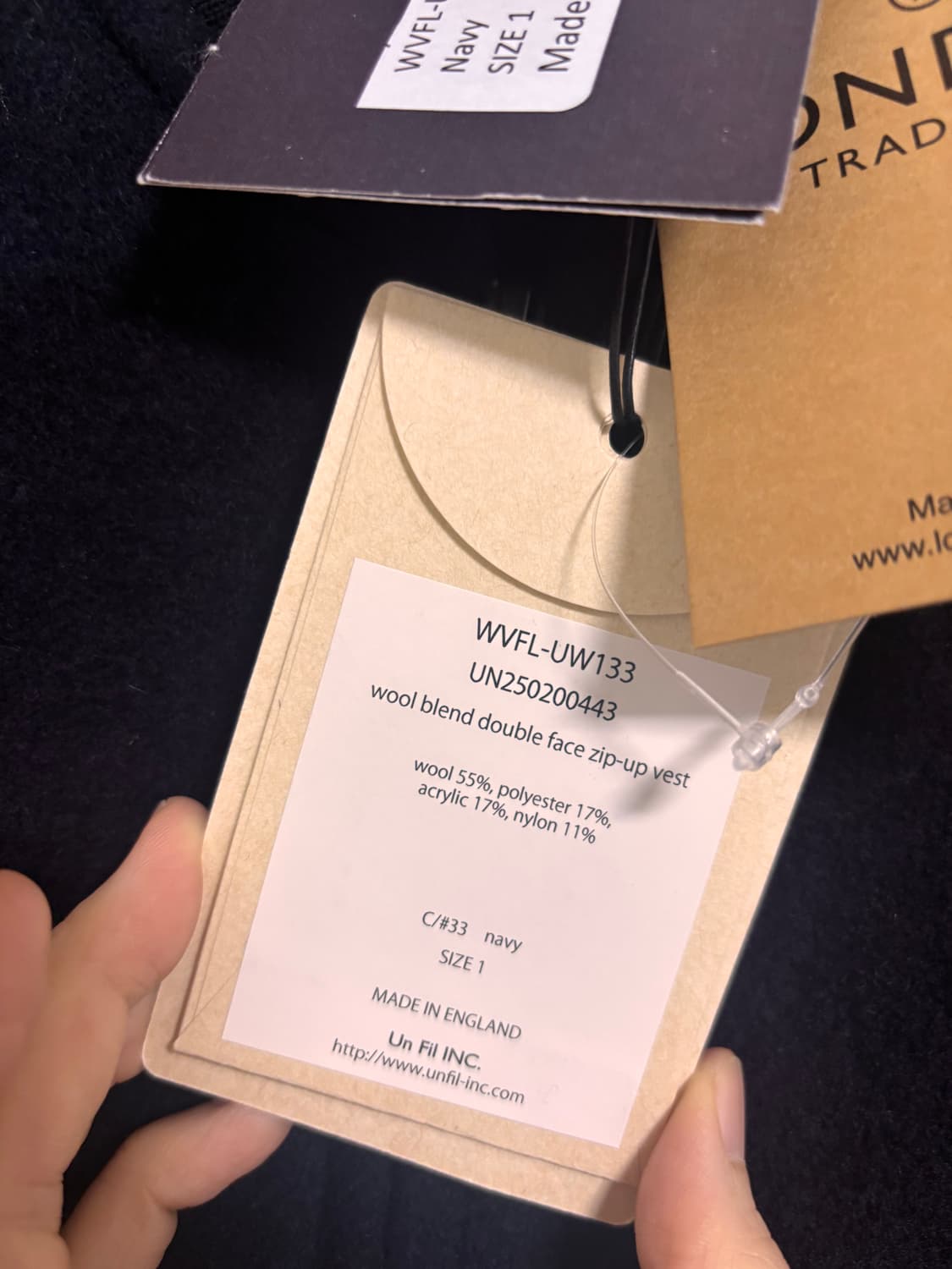 언필 unfil 울 베스트 + 구호 가죽 헤어슈슈 스크런치  상품이미지7