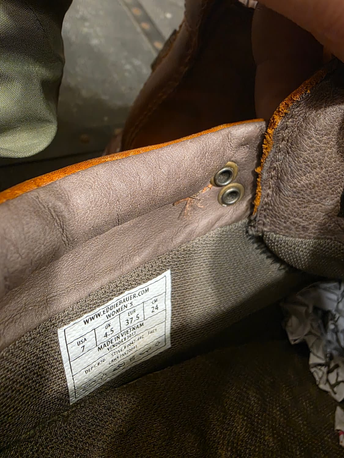 에디바우어 여성등산화 상품이미지9