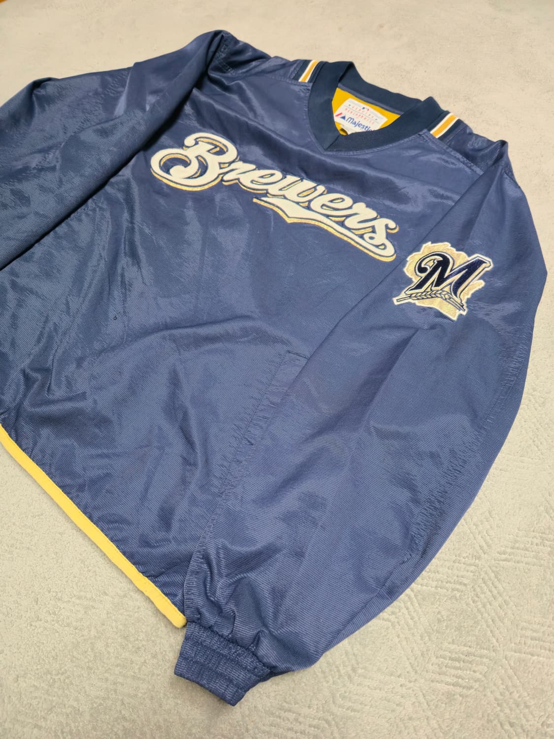 MLB 마제스틱 밀워키 브루어스 웜업 상품이미지2