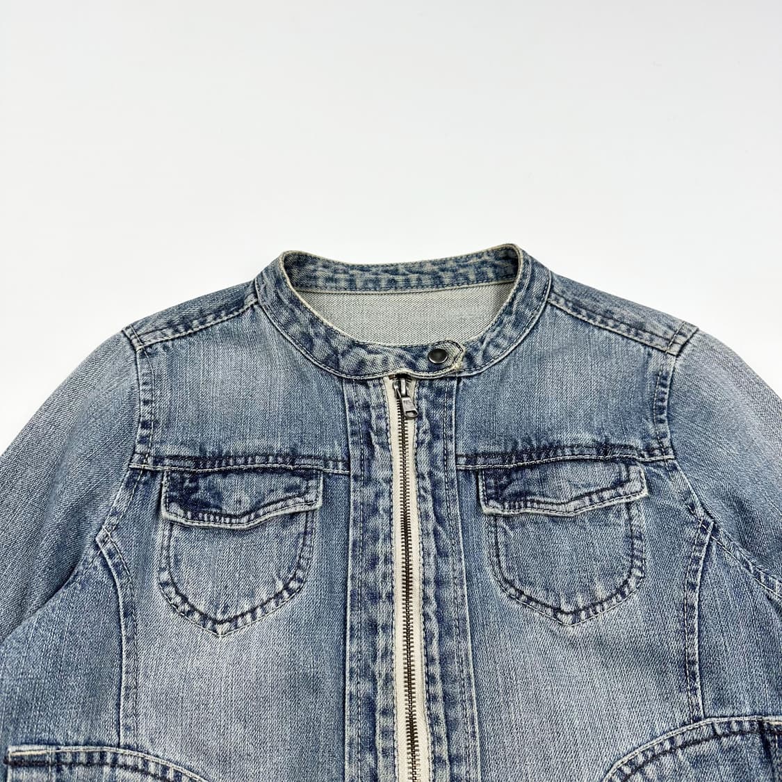 VTG 빈티지 재팬 트러커 데님 청자켓 (M 여성추천) 상품이미지1