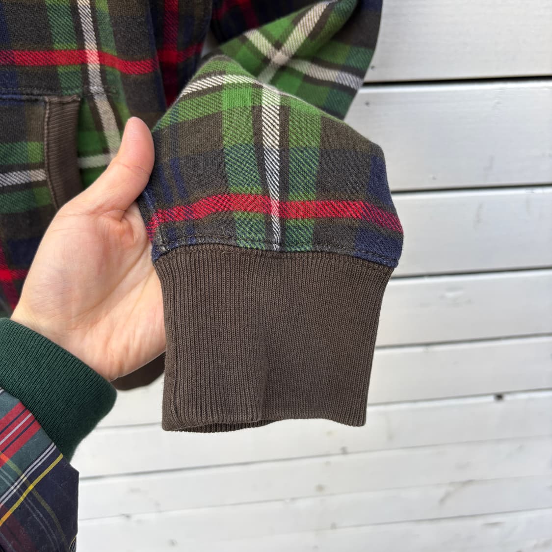 Polo 폴로 체크 후드집업 상품이미지5