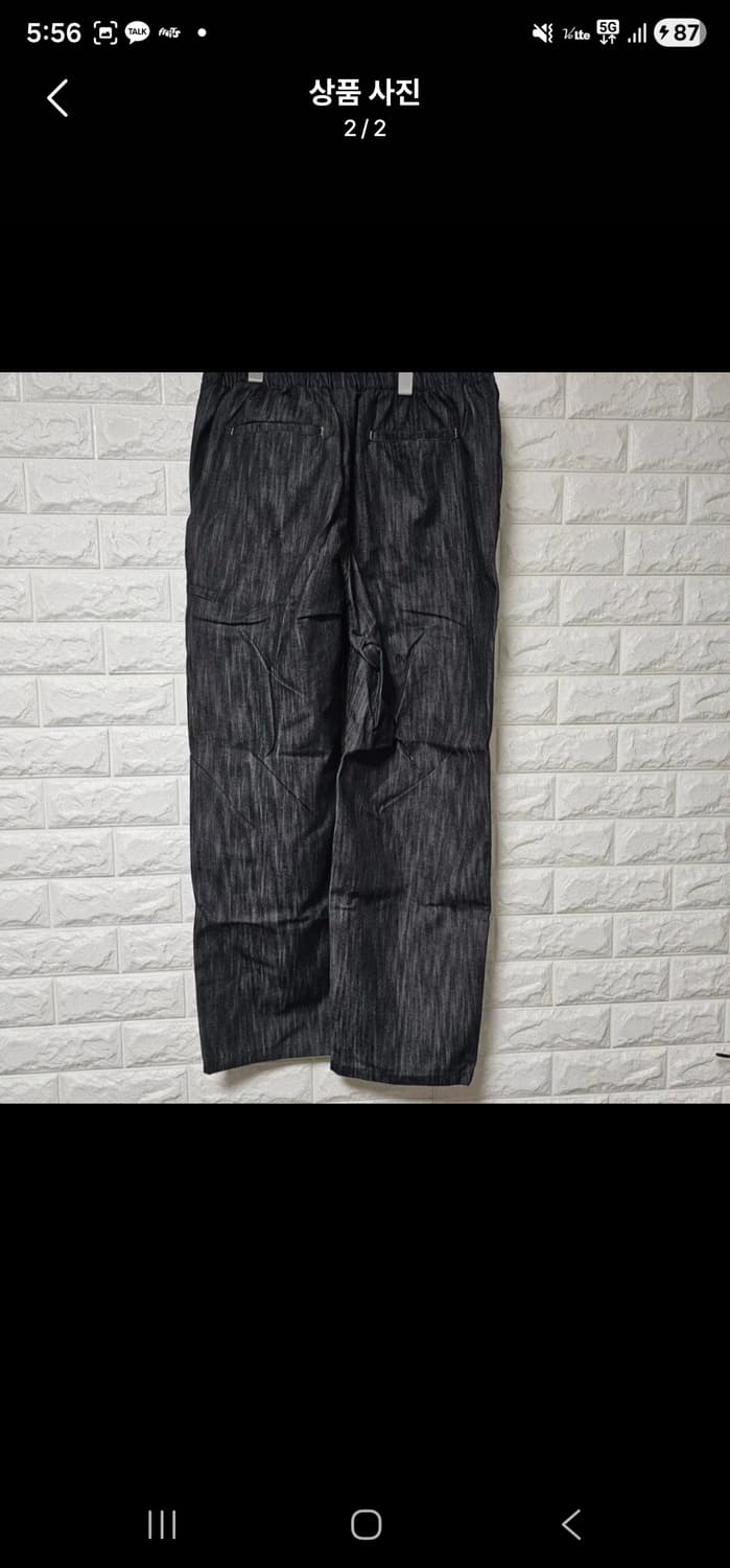 [XL] 콜드웜 유틸리티 데님 블랙 상품이미지2