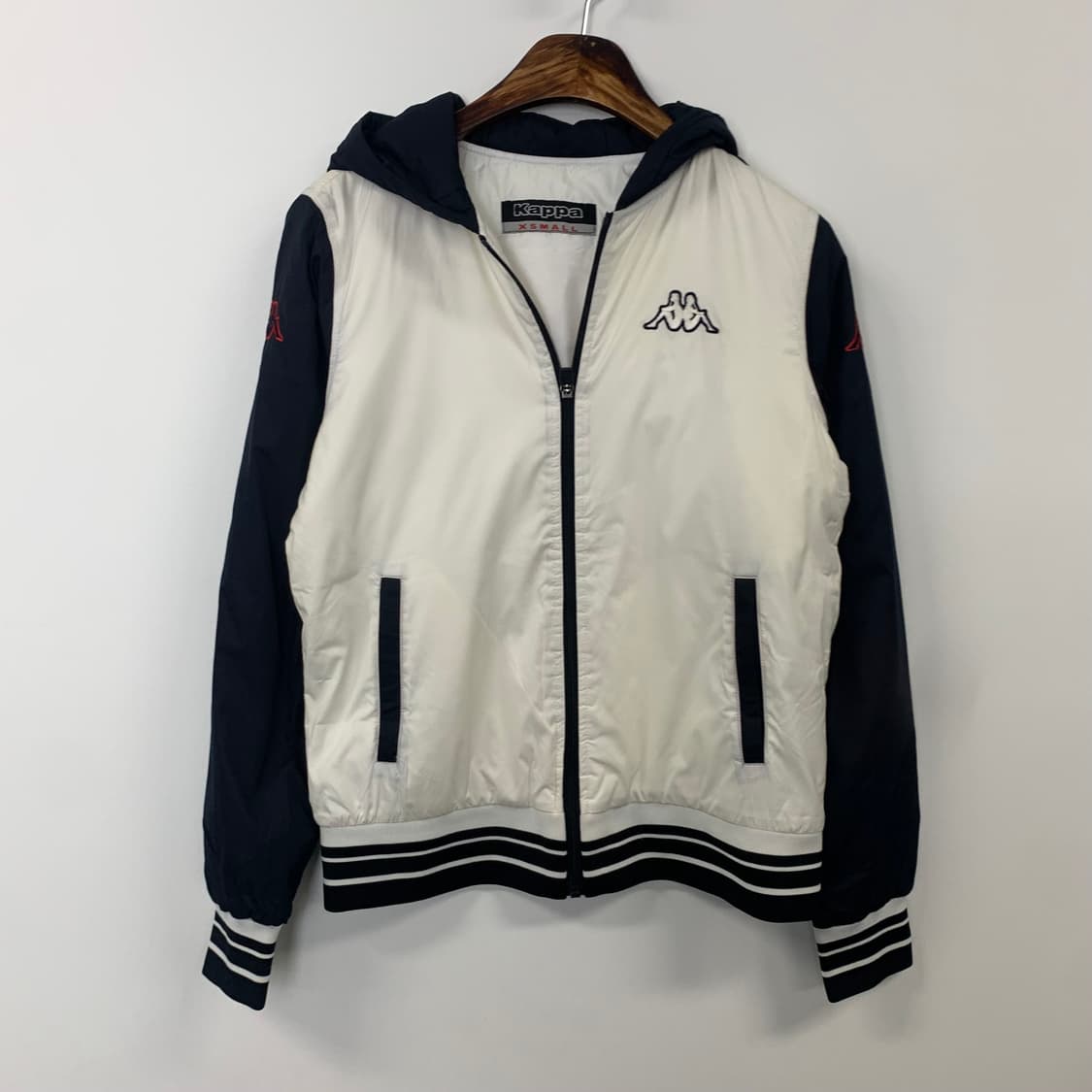 카파 y2k 와투케 나그랑 오래오 배색 후드자켓 상품이미지3