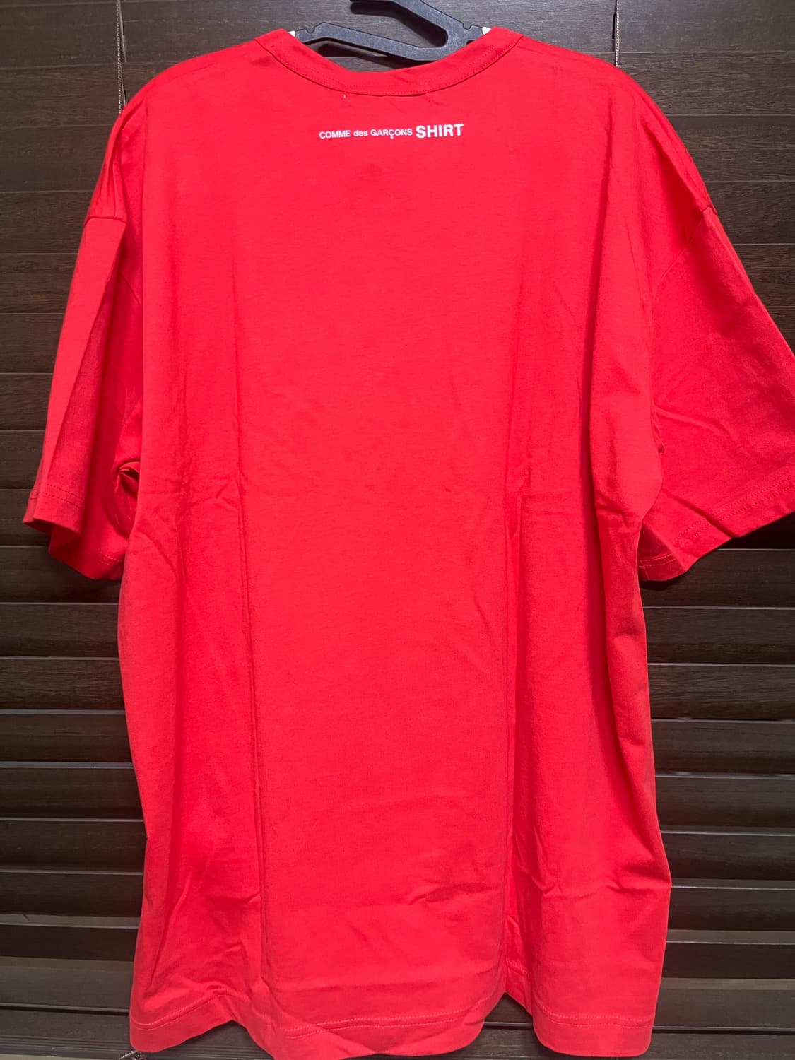 꼼데가르송 셔츠 백로고 반팔티 상품이미지2