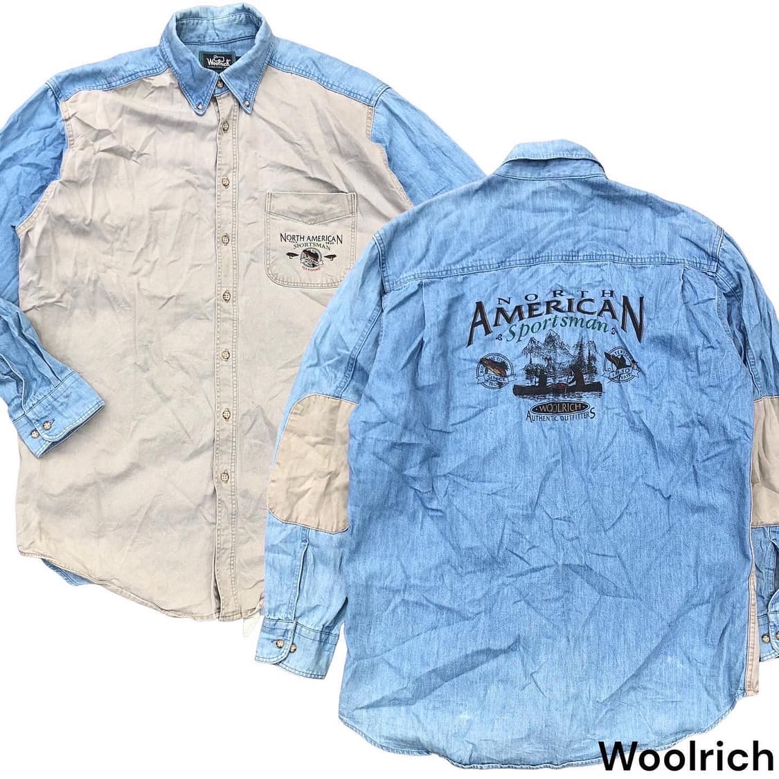 [L~XL] 울리치 스포츠맨 데님 셔츠 상품이미지1