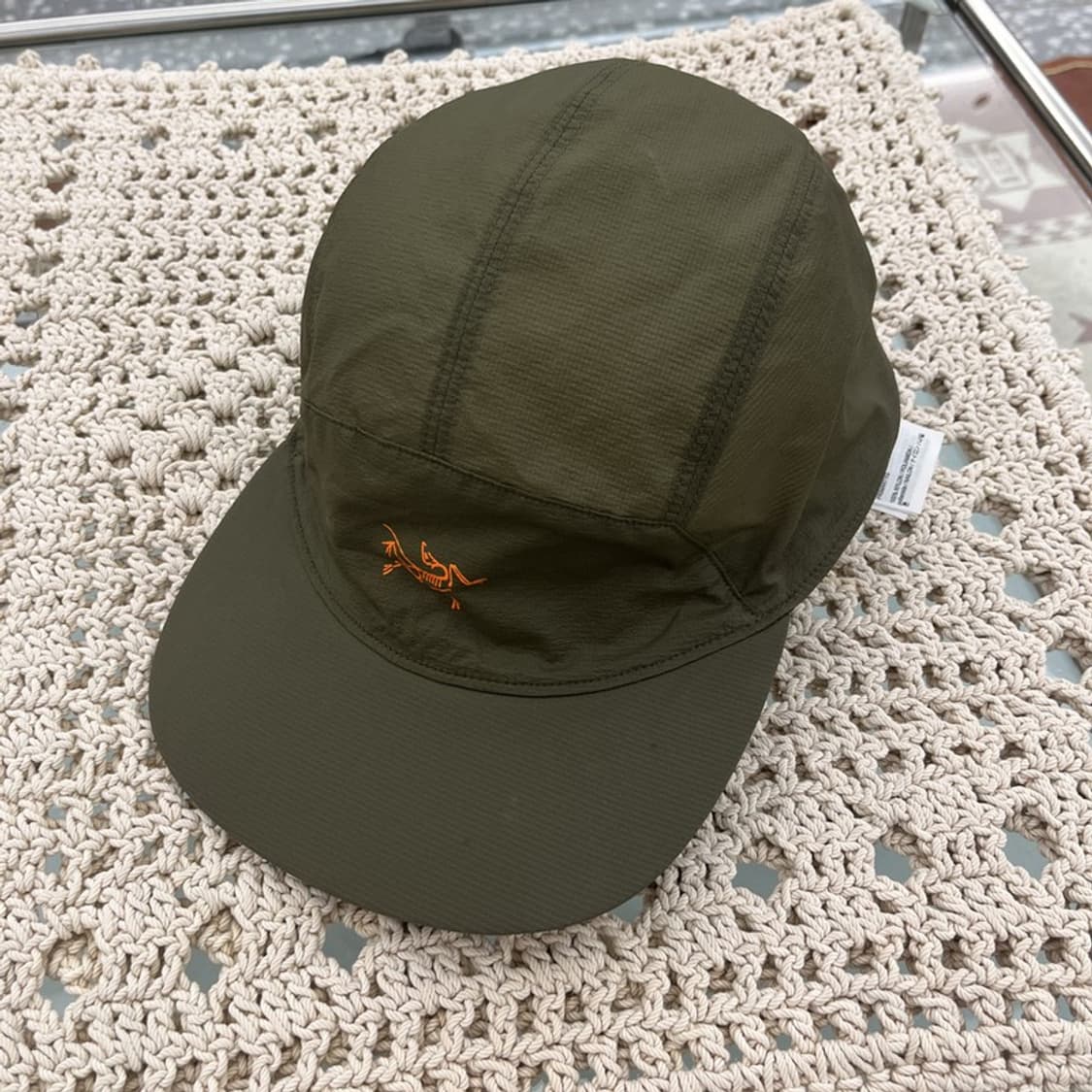 아크테릭스 에어리어스 5 패널 말차카키 볼캡 C09848 상품이미지3