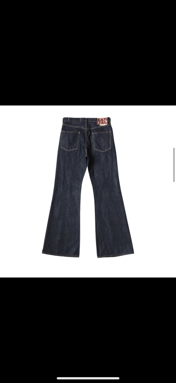 캐피탈 14oz 데님 오카벨보 새상품 36사이즈 상품이미지2