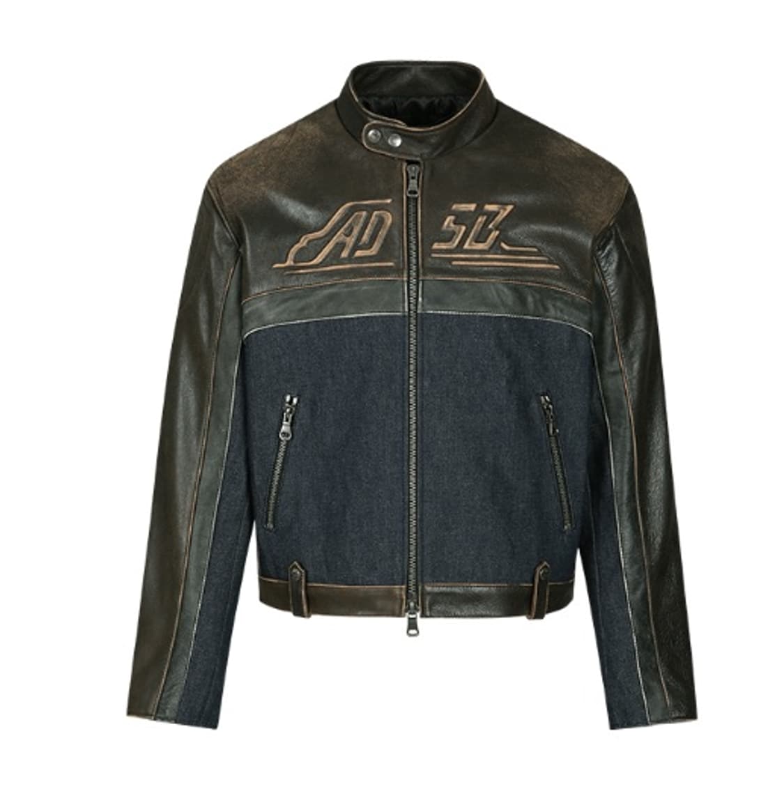 [새상품]엔더슨벨 레이싱 레더자켓 상품이미지1