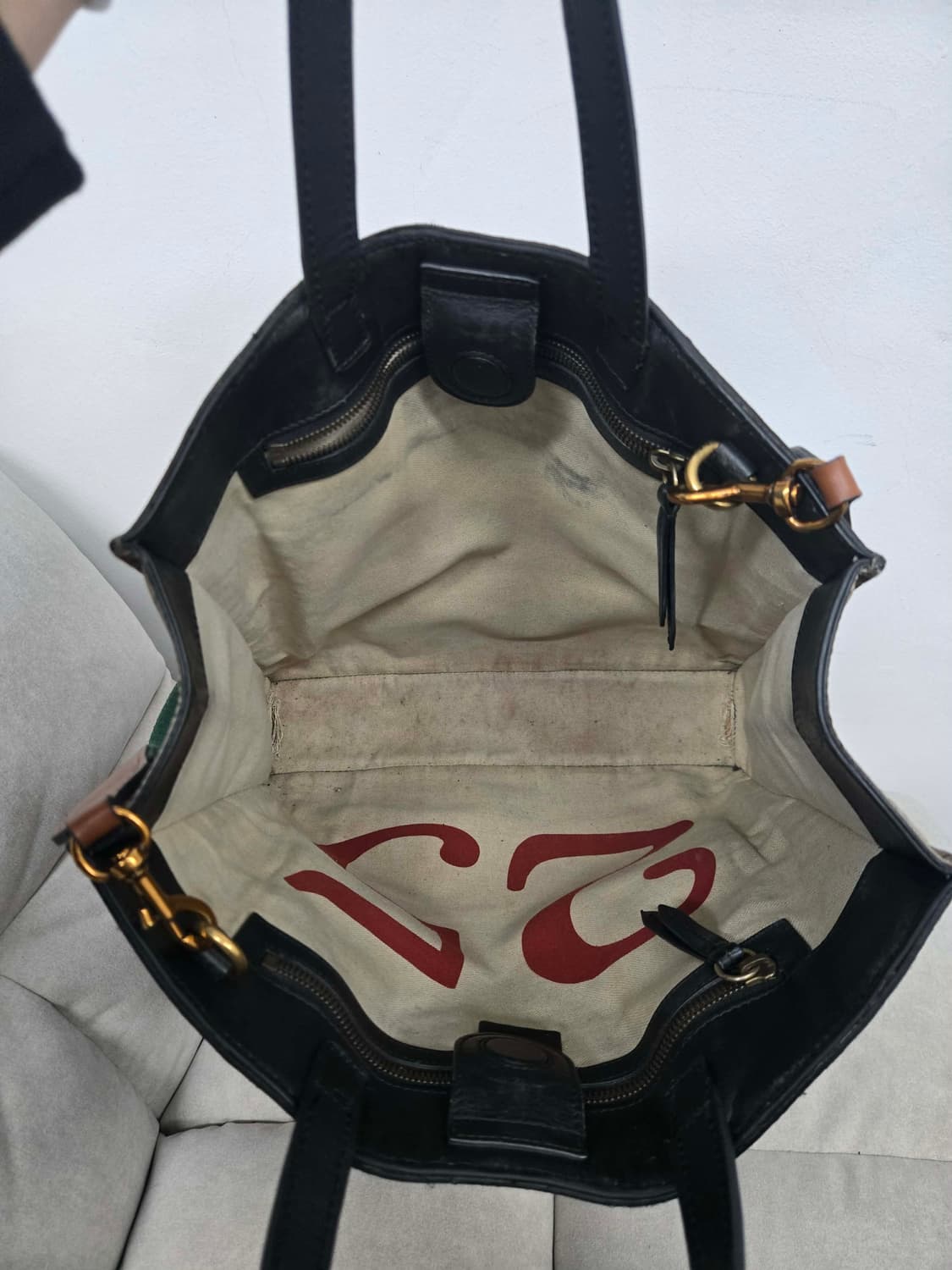 [보증서 정품] 구찌 꿀벌 토트백 상품이미지2