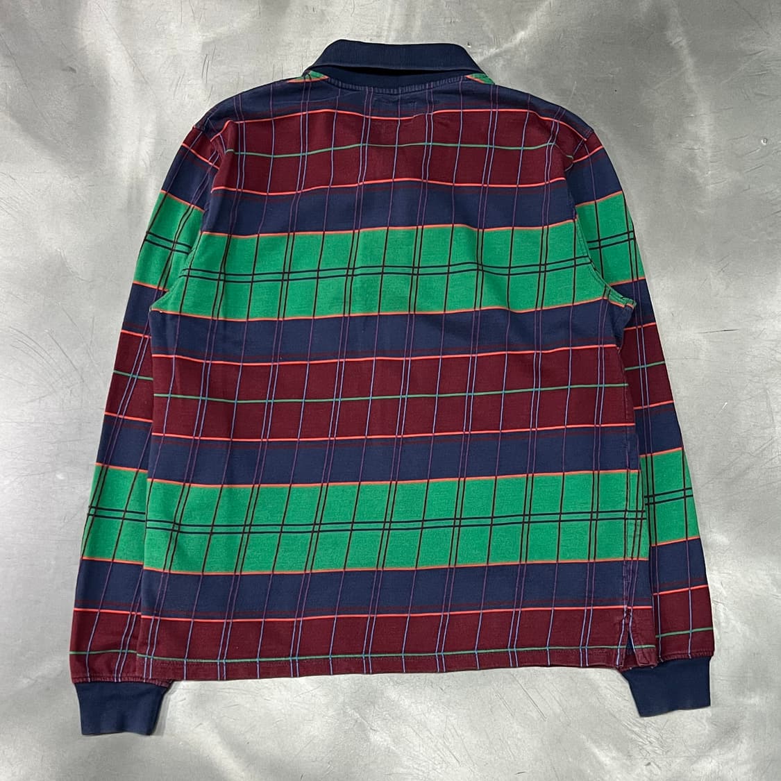  스투시 체크 럭비 티셔츠 y15020 상품이미지2